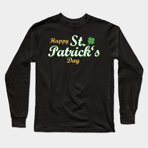 st patricks day Long Sleeve T-Shirt by TricheckStudio